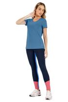 Blusa Dry Graphene Básica Azul