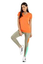 Blusa Dry Graphene Decote V Laranja