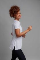 Blusa Dry Longa Reta Branca com Tecnologia UV50+ e Conforto
