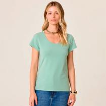 Blusa Dudalina Pima Touch Ve26 Verde Feminino