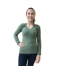 Blusa Dunialin Feminina Modal Verde 2272