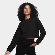 Blusa Dzarm Cropped Manga Longa Feminina Blusa Dzarm Cropped Manga Longa Feminina