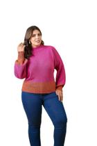 Blusa e casaco Cardigans inverno feminino plus Size 52931