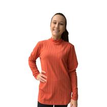 Blusa E. Daninha com Gola Terracota 16657 Blusa E. Daninha com Gola Terracota 16657