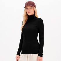 Blusa Easy Lança Perfume Canelada Gola In26 Preto Feminino Blusa Easy Lança Perfume Canelada Gola In26 Preto Feminino