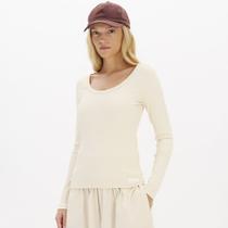 Blusa Easy Lança Perfume Canelada Ml In26 Bege Feminino