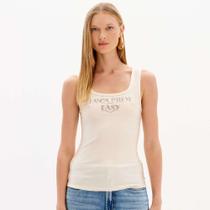 Blusa Easy Lança Perfume Decote Quadrado In25 Bege Feminino