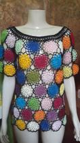 Blusa em crochê