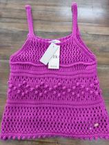 Blusa em crochê