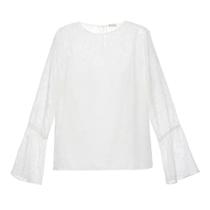 Blusa em Jacquard Off White Blusa em Jacquard Off White