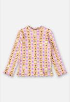 Blusa em Ribaninha Estampada Infantil Menina Up Baby