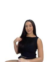 Blusa em tricô Regata Basica Feminino Blusa em tricô Regata Basica Feminino