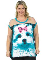 Blusa encantada plus size fenomenal
