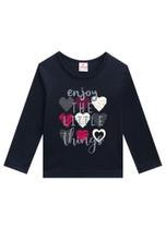 Blusa Enjoy The Little Things Preta