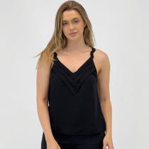 Blusa Esquire Regata Decote V Feminina