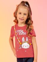 Blusa Estampada Com Glitter Cativa Kids