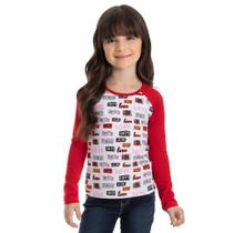 Blusa Estampada com Manga Raglan - Patota Toda Blusa Estampada com Manga Raglan - Patota Toda