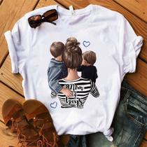 Blusa estampada dia das mães
