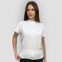 Blusa Evangélica Feminina Modal Manga Morcego Moderna Casual