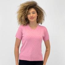 Blusa Facinelli Modal Manga Curta Facinelli