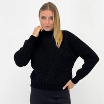 Blusa Facinelli Tricot Gola Alta Feminina