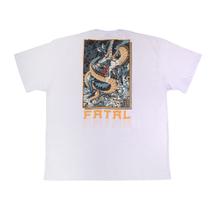 Blusa fatal estampada unissex branco