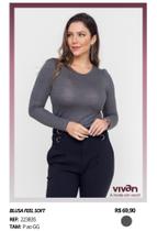 Blusa feel soft tamanhos M / G