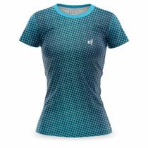 Blusa Feminina Academia Camisa Fitness Musculação Caminhada Bike Proteção UV ante suor