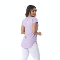 Blusa Feminina Academia Fitness Athletic Lilás