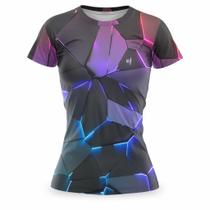 Blusa Feminina Academia Fitness Caminhada Treino Corrida Proteção UV