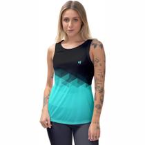 Blusa Feminina Academia Regata Fitness Cavada Musculacao Corrida