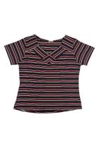 Blusa Feminina Adulto Dinamarca Manga Curta Barrielli - Estampada