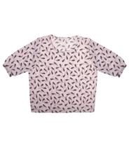 Blusa Feminina Adulto Estampada Rovitex Rosa