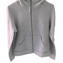 Blusa feminina adulto moletim zíper frontal e touca malwee Blusa feminina adulto moletim zíper frontal e touca malwee