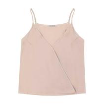 Blusa Feminina Alça Viscose Rajada Transpassada