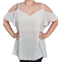 Blusa Feminina Alcinha Com Manguinha R &amp C Plus Size