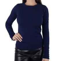 Blusa Feminina Alpelo Sueter Blue Nights - 10900 Blusa Feminina Alpelo Sueter Blue Nights - 10900