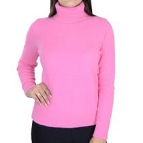 Blusa Feminina Alpelo Sueter Gola Alta Pink - 109005 Blusa Feminina Alpelo Sueter Gola Alta Pink - 109005
