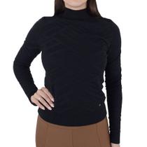 Blusa Feminina Alpelo Sueter KoHL Preta - 10900