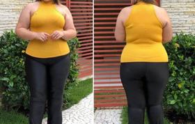 Blusa feminina amarela regata Blusa feminina amarela regata