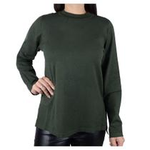 Blusa Feminina Ana Gonçalves Sueter Verde Musgo - A5469