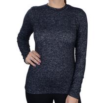 Blusa Feminina Averzzy Gola Extra Cinza Mescla - 6027