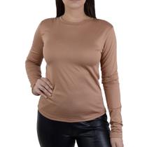 Blusa Feminina Babicat ML Térmica Marrom - B1822