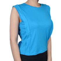 Blusa Feminina Babicat Pala Azul Ciano - B2618