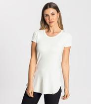 Blusa Feminina Básica Alongada Rovitex Bege