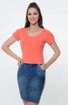 Blusa Feminina Básica de Viscose Hapuk