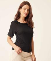 Blusa Feminina Básica Manga Curta Marisa-16499