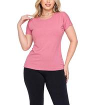 Blusa Feminina Básica Manga Curta Slim- Hering