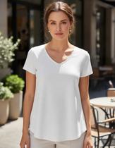 Blusa Feminina Basica Mullet P Ao Xgg Malwee