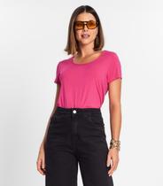 Blusa Feminina Básica Visco Tricot Rovitex Rosa Blusa Feminina Básica Visco Tricot Rovitex Rosa